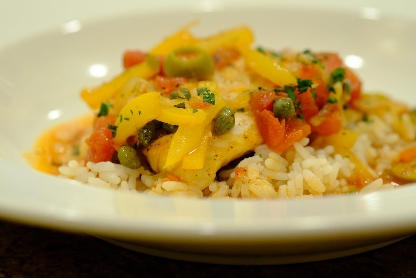 Fresh ingredients from Chef Mike’s cooking series